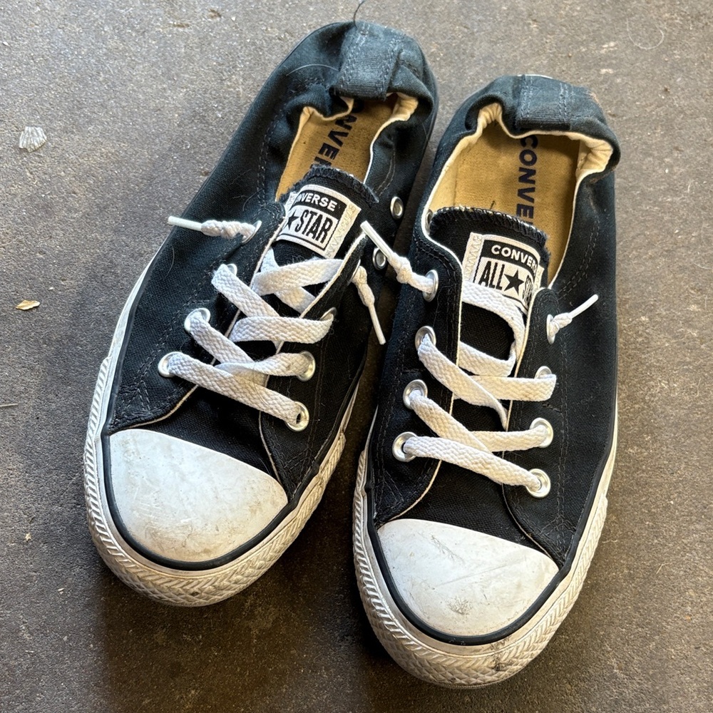 Converse Kids Sneakers in Black and White